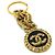 Charm per borsa vintage Chanel Coco Mark Nero D'oro - vista 3