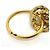 Charm per borsa vintage Chanel Coco Mark Nero D'oro - vista 6