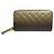 Cartera Larga Matelassé Gradiente Chanel Castaño Dorado
