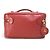 Vanity Horizontale Kosmetiktasche Chanel CC Coco Mark Rot - Ansicht 2