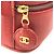 Vanity Horizontale Kosmetiktasche Chanel CC Coco Mark Rot - Ansicht 5