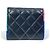 Cartera compacta pequeña Chanel CC Coco Mark Negro - vista 3