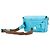 Borsa a baguette mini in nylon convertibile Fendi Blue Joshua Vides - vista 2