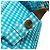 Borsa a baguette mini in nylon convertibile Fendi Blue Joshua Vides - vista 8