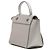 Belt Bag Céline Bolso de cinturón de piel de ternera laminada plateada Celine Nano Plata - vista 2