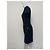 Dsquared2 Schwarzes Kleid mit Lederbändern - Ansicht 7