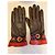 360 Cashmere Leder und Kaschmir Handschuhe Braun - Ansicht 5