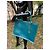 Borsa tote Sandro in pelle blu - vista 17