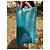 Borsa tote Sandro in pelle blu - vista 5