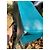 Borsa tote Sandro in pelle blu - vista 9