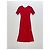 Isabel Marant Midi Kleid Rot Viscose - Ansicht 2