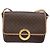 Céline Borsa a Spalla in Tela Macadam CELINE in Pelle PVC Marrone Oro Auth ep10201 D'oro - vista 13