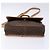 Céline Borsa a Spalla in Tela Macadam CELINE in Pelle PVC Marrone Oro Auth ep10201 D'oro - vista 5