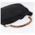 Borsa a Spalla Gucci Bamboo Nylon Nero Argento 001 1553 1577 Auth bs28640 - vista 6