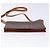 Céline Borsa a Spalla in Tela Macadam CELINE in Pelle PVC Marrone Oro Auth ki5877 D'oro - vista 4