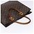 LOUIS VUITTON Borsa Sac Plat Monogram M51140 LV Auth 139007 Monogramma - vista 6