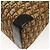 Borsa a mano in tela Trotter Christian Dior marrone oro Auth 140092 - vista 17