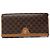 Céline Vintage Celine Paris Leather wallet brown