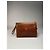 Céline Clutch in pelle vintage Celine Paris marrone - vista 6