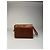 Céline Clutch in pelle vintage Celine Paris marrone - vista 7