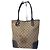 Vintage Gucci Monogramm Leder Tasche beige braun