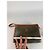 Céline Clutch in pelle vintage Celine Paris marrone verde - vista 11