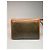 Céline Clutch in pelle vintage Celine Paris marrone verde - vista 2
