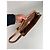Céline Clutch in pelle vintage Celine Paris marrone verde - vista 3
