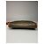 Céline Clutch in pelle vintage Celine Paris marrone verde - vista 9
