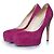 Brian Atwood Maison Margiela, zeppe in pelle marrone