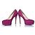 Brian Atwood Maison Margiela, zeppe in pelle marrone - vista 5