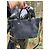 Bolsa de mão Claudie Pierlot em couro marrom preto - vista 5
