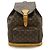 Zaino Montsouris GM in Monogramma Louis Vuitton Marrone