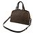 Borsa a mano Bowling Damier Kensington Louis Vuitton Marrone - vista 3