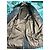 Autre Marque Trench in pelle marrone scuro uomo - vista 3