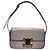 Borsa a mano Céline Claude in pelle lavanda