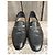 Mocassini A. Testoni in pelle nera Nero - vista 3