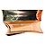 Borsa Alexander McQueen in pelle metallizzata oro con knuckle argento D'oro - vista 6