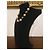 Splendido collier DOLCE & GABBANA con perle alternate a boule argento Bianco sporco - vista 7