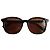 Gafas de sol Alexander McQueen marrones con brazos logotipados Castaño