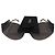 Gafas de sol escudo con placa Damier de Versace Rosa Dorado Marrón claro