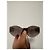 Gafas de sol escudo con placa Damier de Versace Rosa Dorado Marrón claro - vista 4