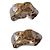 Orecchini Dior Clip Metallo Argentato e Dorato con Strass Argento D'oro