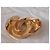 Spilla Dior metallo dorato strass D'oro - vista 3