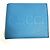 Gucci 658681 Logo Compact Wallet Blue