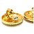 Orecchini rotondi Mademoiselle Vintage di Chanel D'oro - vista 7