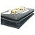 Portafoglio a spalla con logo Gucci 702248 Nero Bianco - vista 9