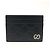 Gucci Shima Leather Card Case Black