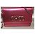 Borsa Jimmy Choo in pelle rosa metallizzata Argento Metallico - vista 6