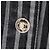 Timeless  Chanel Striped Button-Down Denim Jacket in Black Cotton - view 4